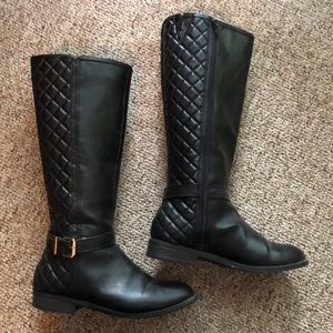 Express Quilted Riding Boots